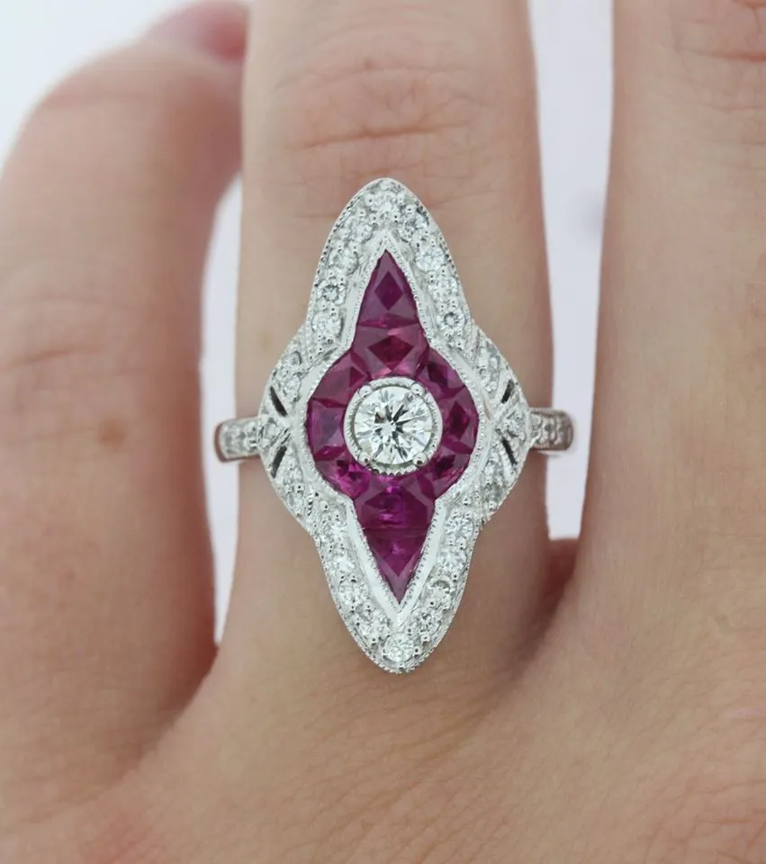 Ruby & Diamond Ring