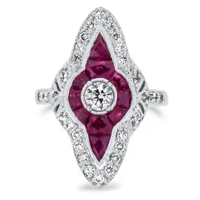 Ruby & Diamond Ring