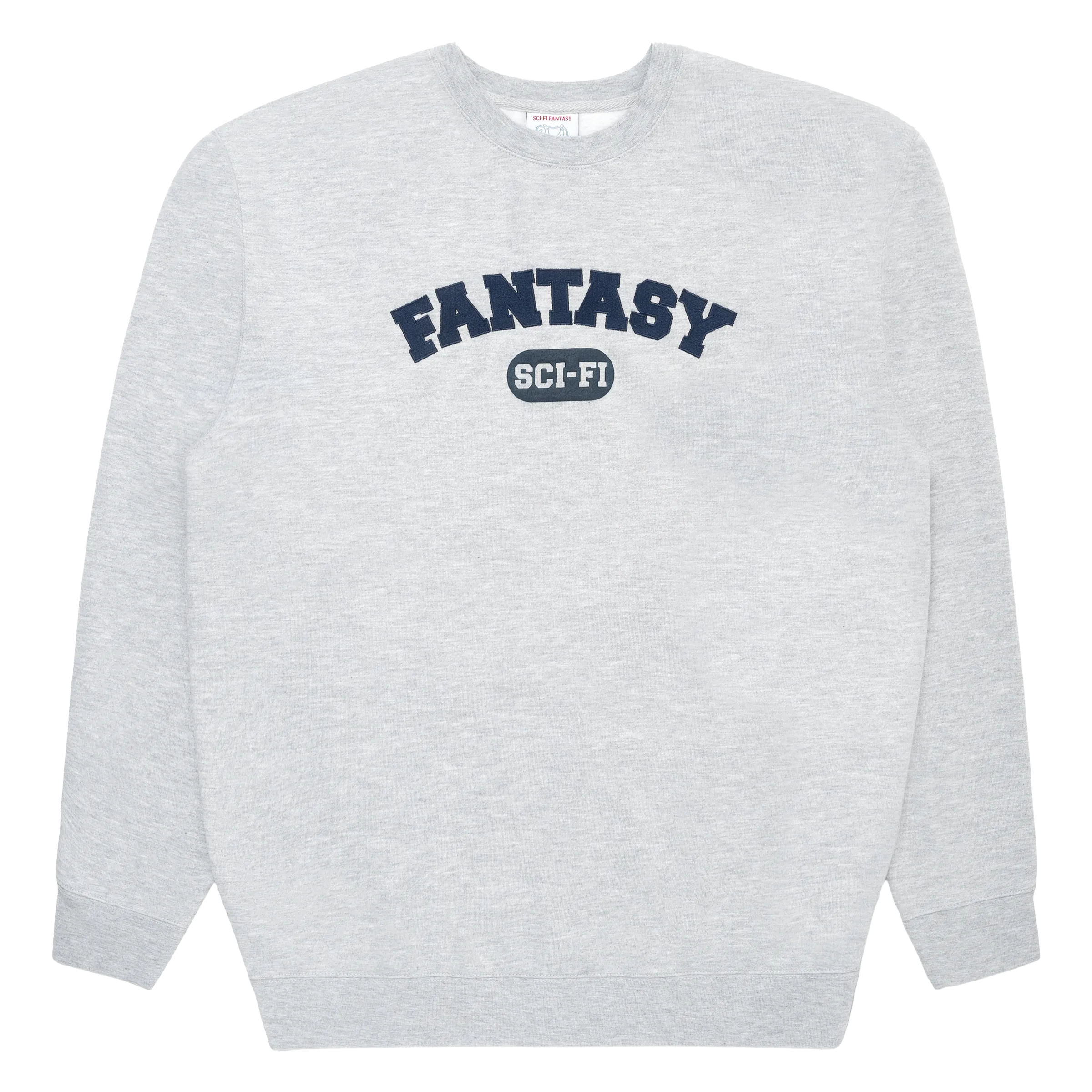 Sci-Fi Fantasy Sci-Fi U Crewneck Sweatshirt Heather Grey