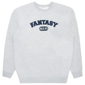 Sci-Fi Fantasy Sci-Fi U Crewneck Sweatshirt Heather Grey