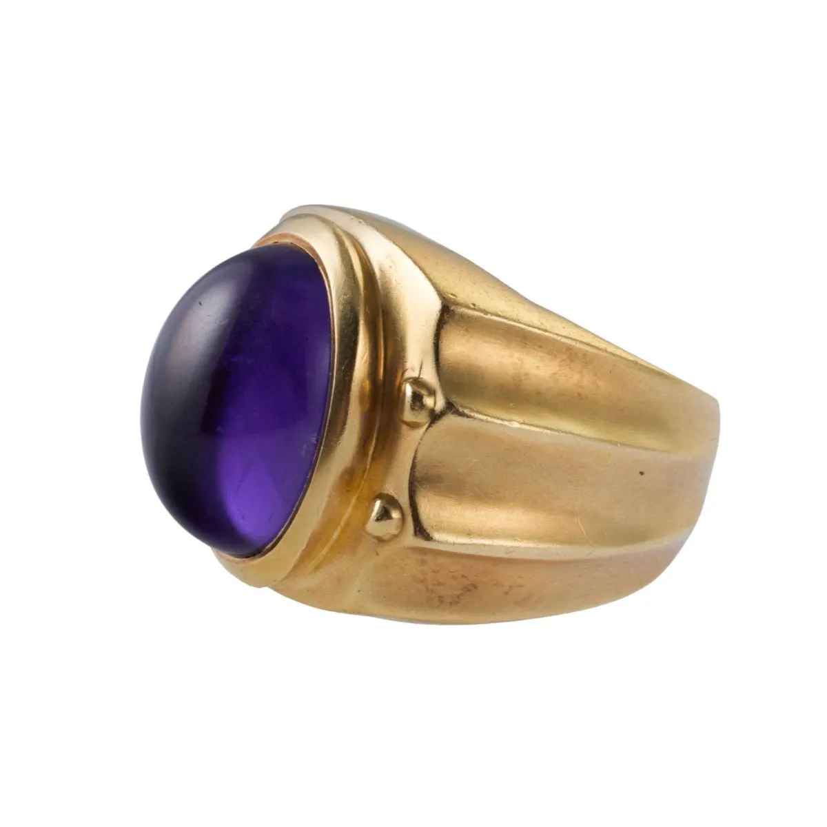 Seidengang Amethyst Gold Ring