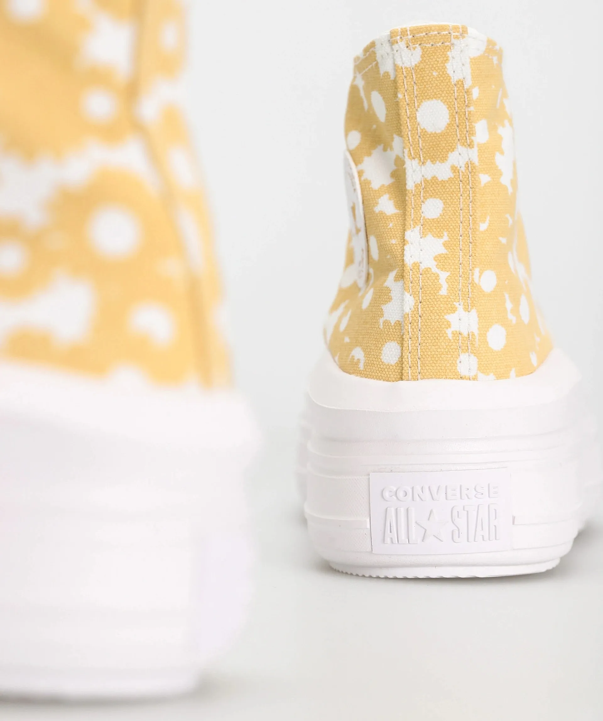 shoes Converse Chuck Taylor All Star Move Floral Platform Hi - A01194/Cyber Mango/White/White - women´s