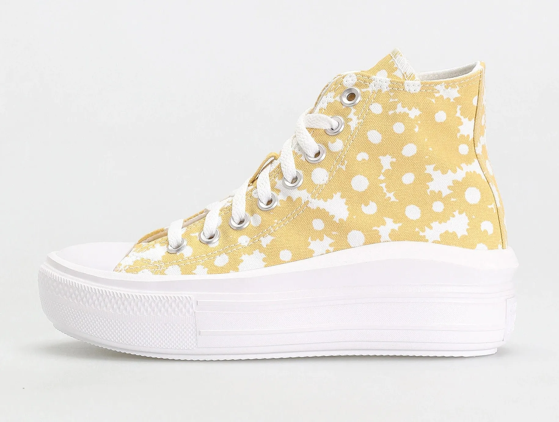 shoes Converse Chuck Taylor All Star Move Floral Platform Hi - A01194/Cyber Mango/White/White - women´s