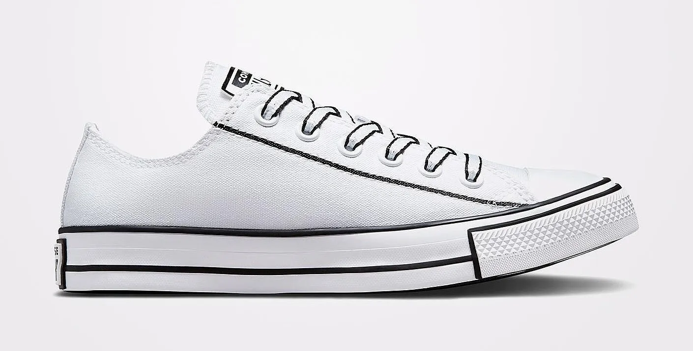 shoes Converse Chuck Taylor All Star Outline Sketch OX - A03528/White/Black/White - women´s