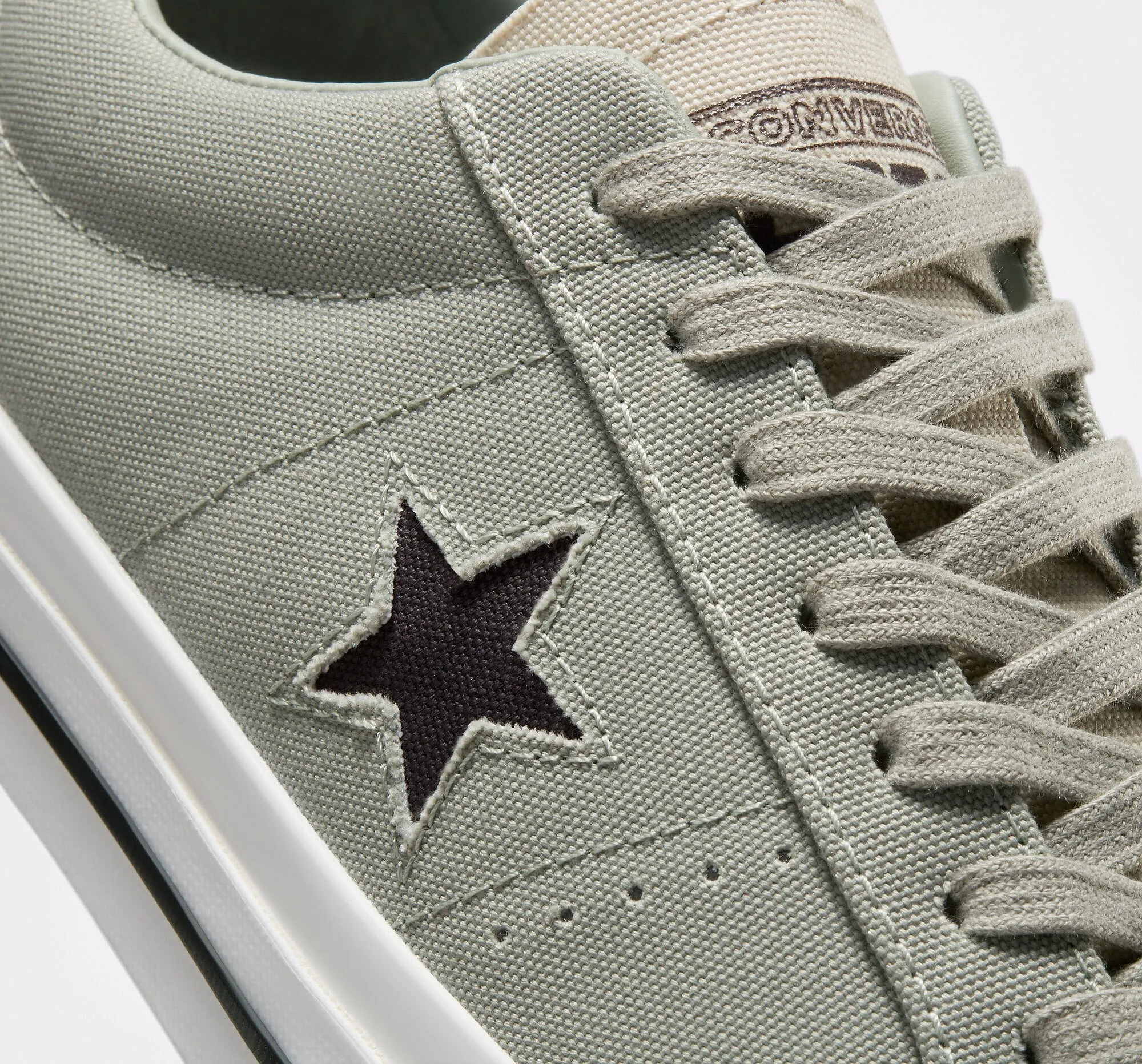 shoes Converse Cons One Star Pro Tri Panel Rpet OX - 172634/Slate Sage/Desert Sand/White