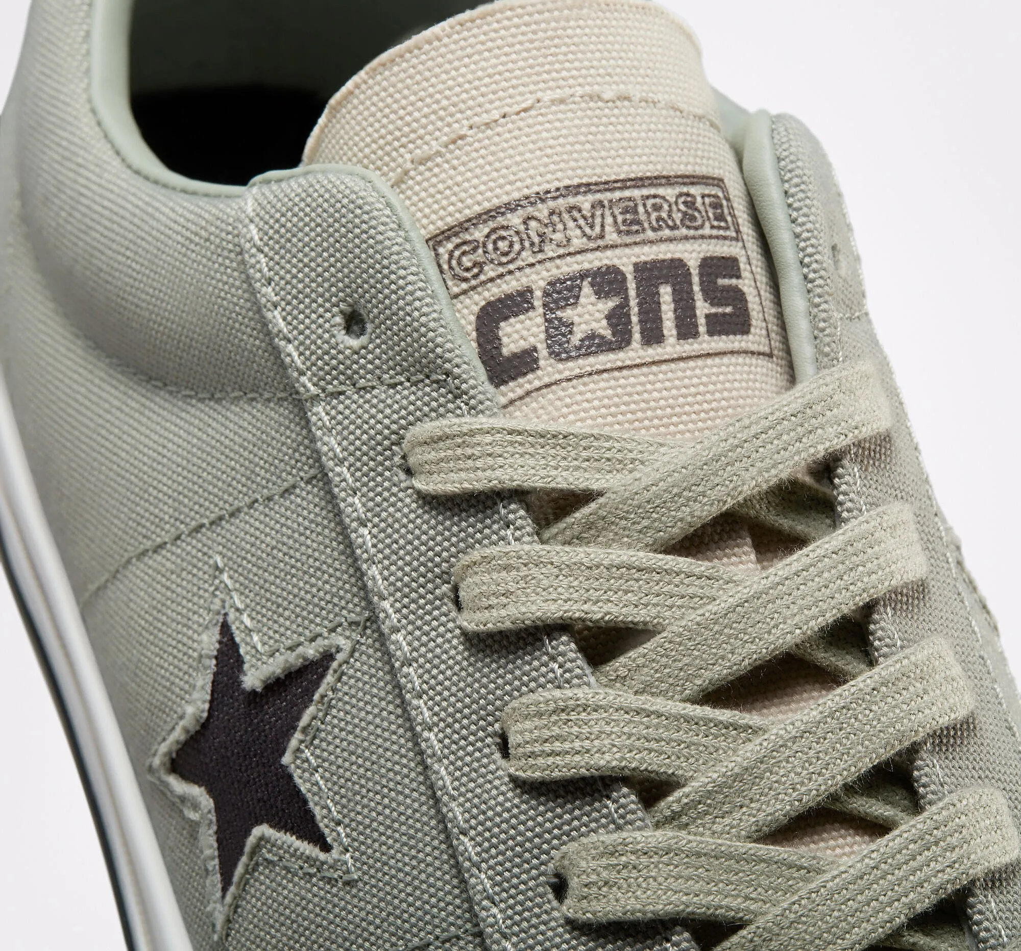 shoes Converse Cons One Star Pro Tri Panel Rpet OX - 172634/Slate Sage/Desert Sand/White