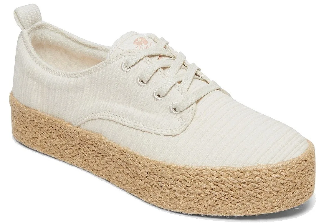 shoes Roxy Shaka Jute - WHT/White - women´s