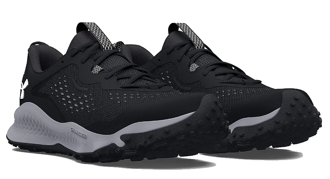 shoes Under Armour Charged Maven Trail - Black/Mod Gray/White - men´s