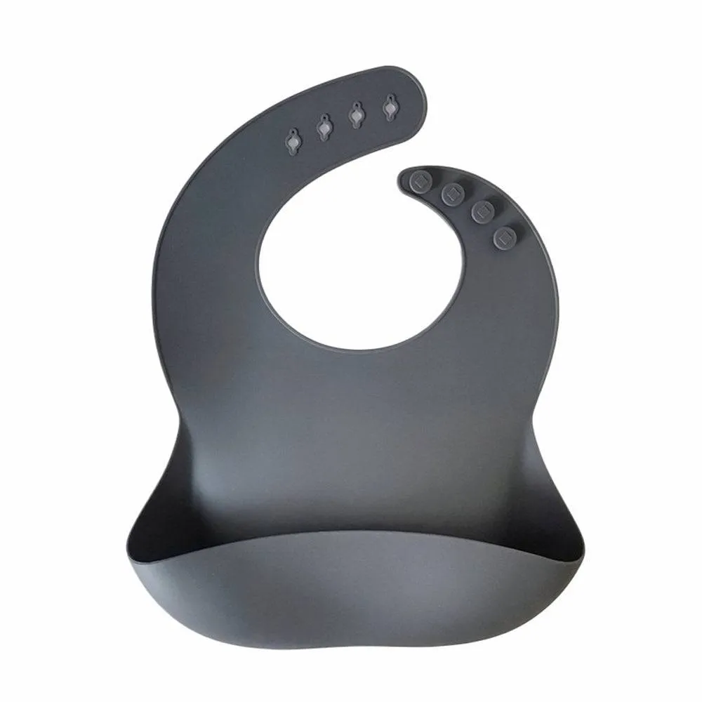 Silicone Waterproof Baby Bib — Night Comet