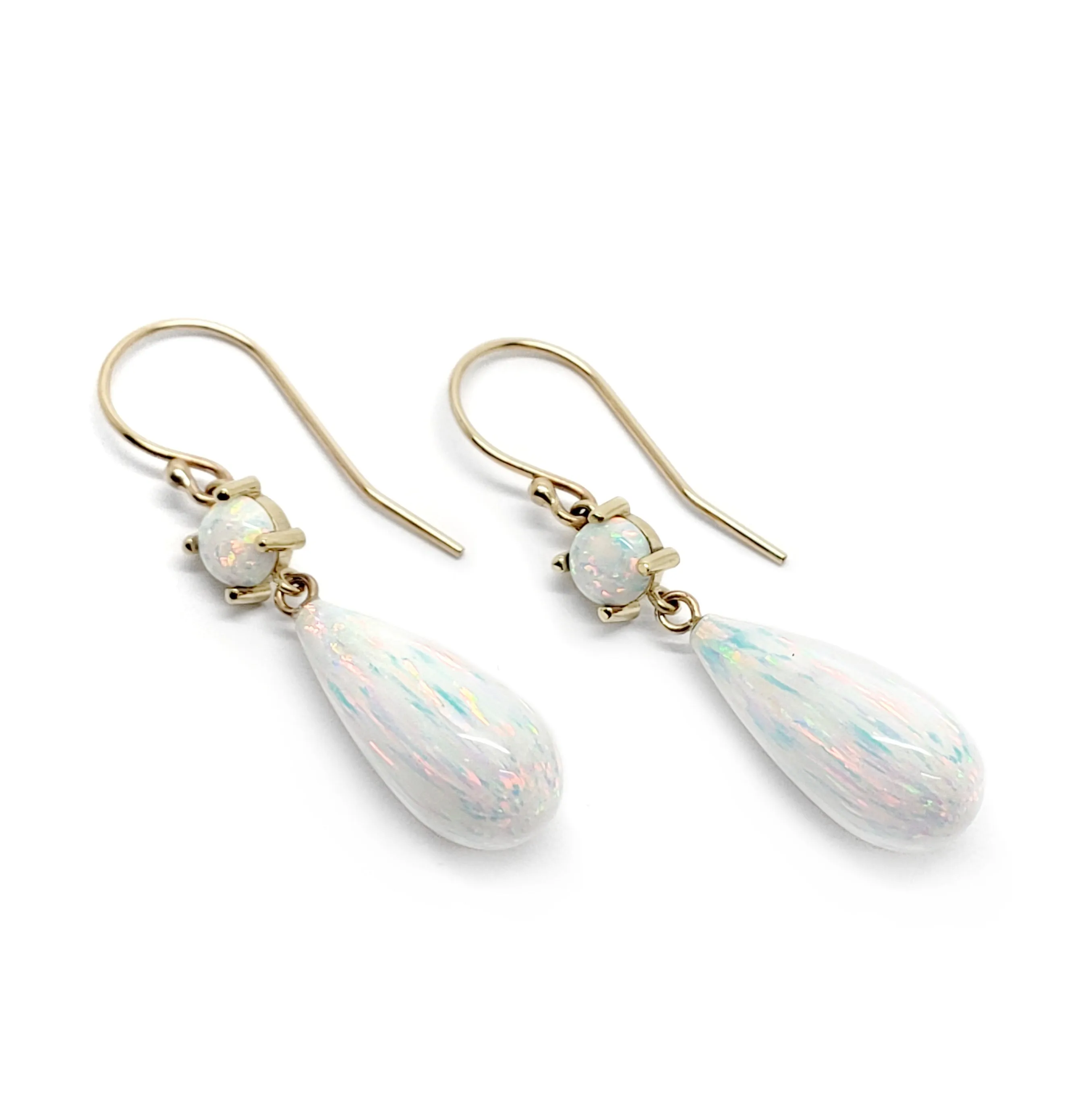 Simulated Opal Dangles