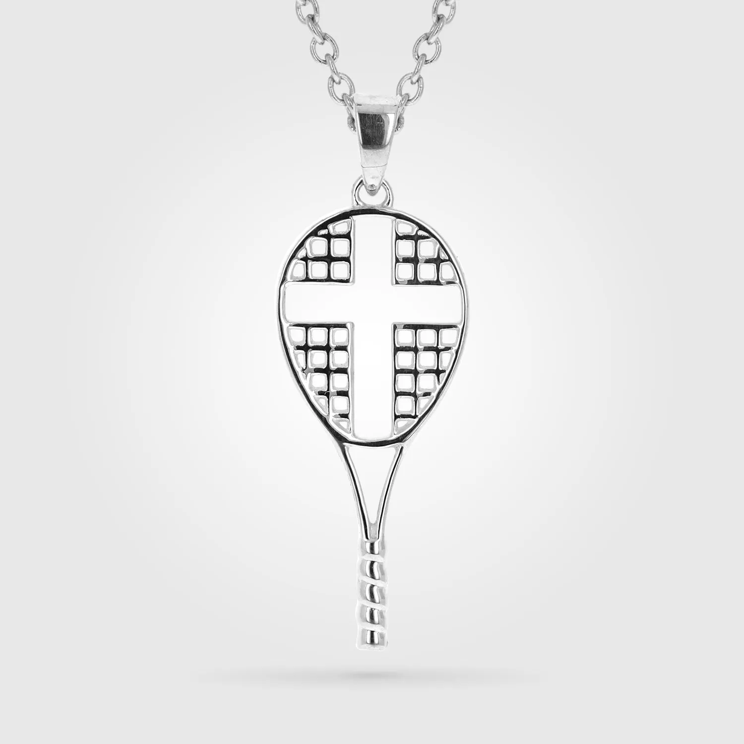 Stainless Mini Love All Tennis Cross