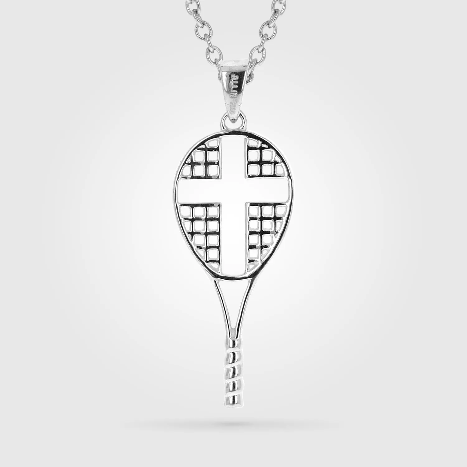 Stainless Mini Love All Tennis Cross