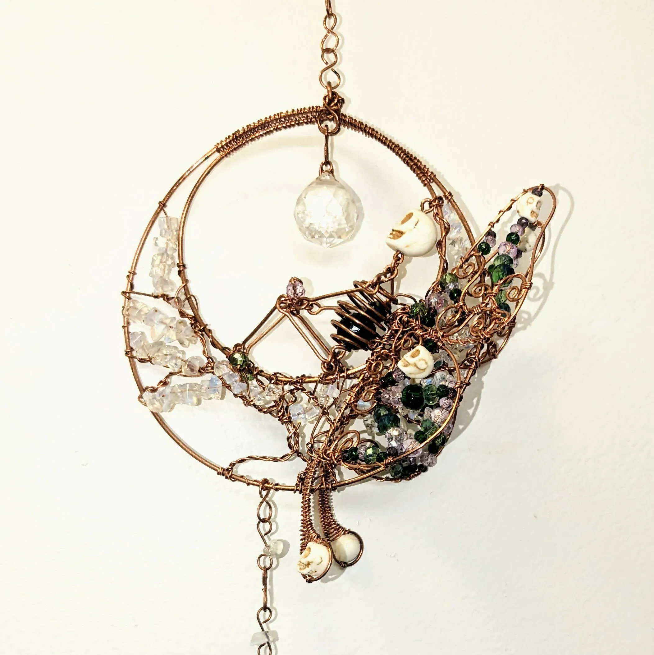 Stone Turner Creations - Moth Sun Catcher