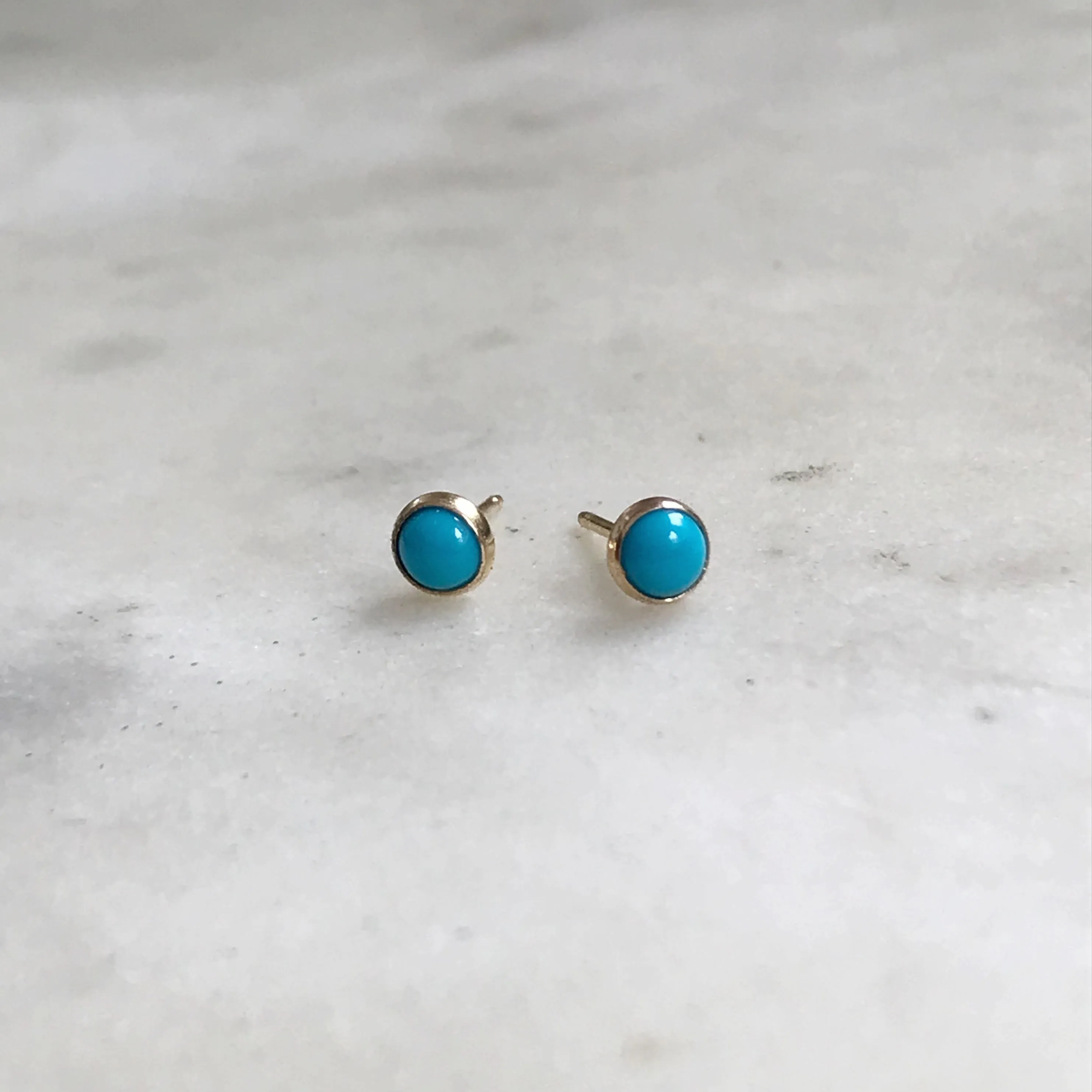 STUDS — TURQUOISE