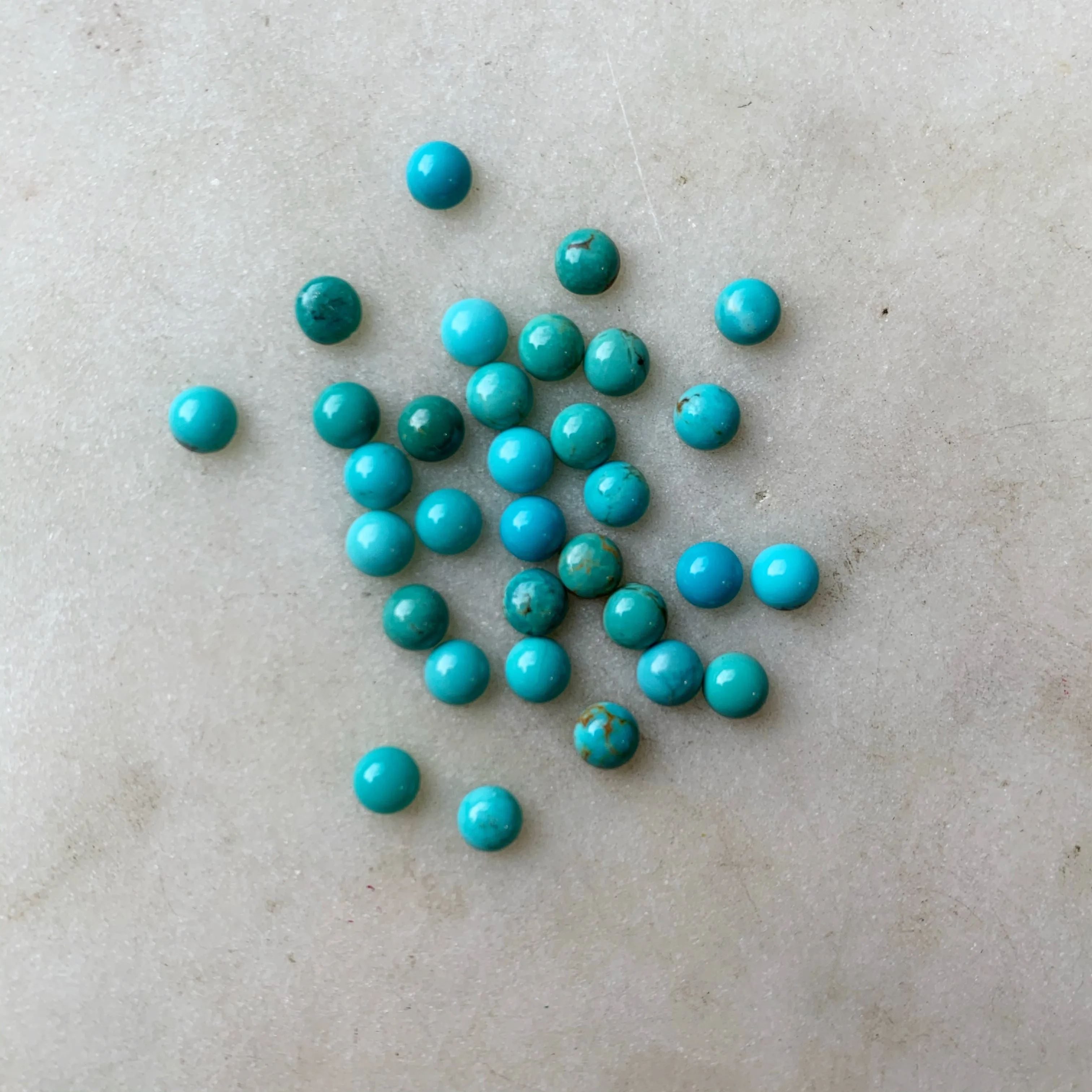 STUDS — TURQUOISE