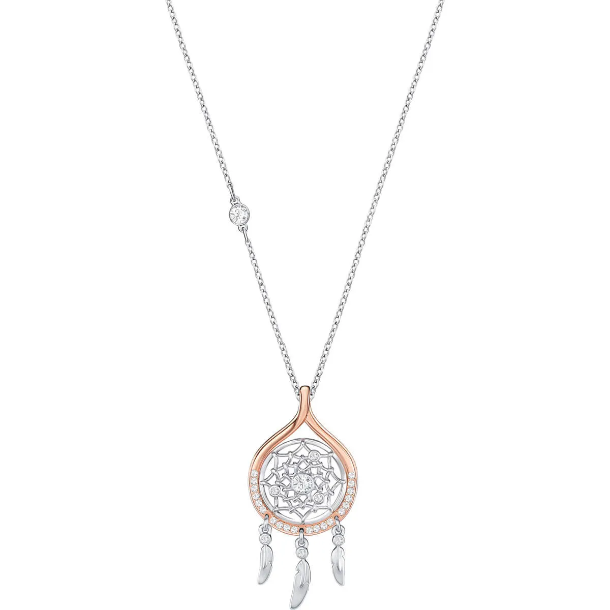 Swarovski HUMANIST DREAM CATCHER PENDANT Necklace, White, Mixed - 5373653