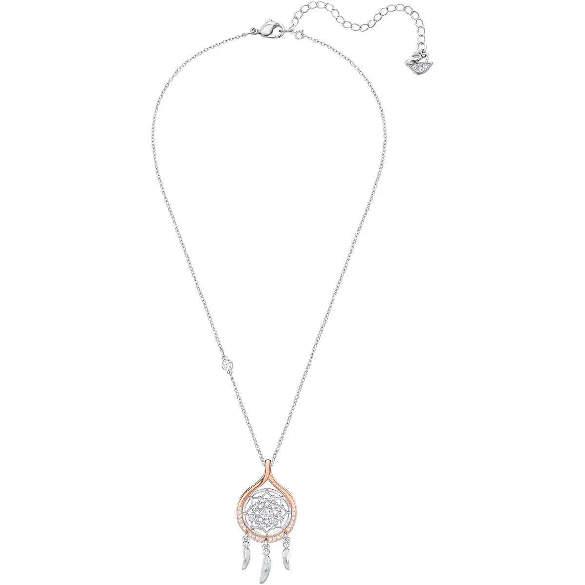 Swarovski HUMANIST DREAM CATCHER PENDANT Necklace, White, Mixed - 5373653