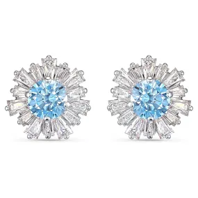 Swarovski Jewelry Sunshine Pierced Earrings 125th Anniversary, Blue -5536741