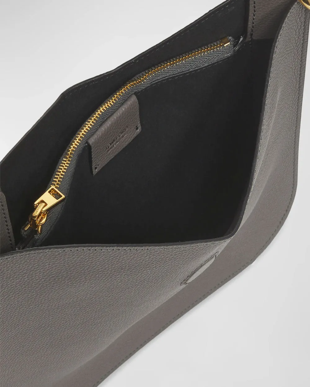 Tara Small Hobo Crossbody in Graphite