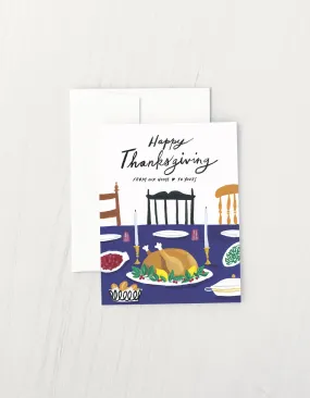 Thanksgiving Table Card