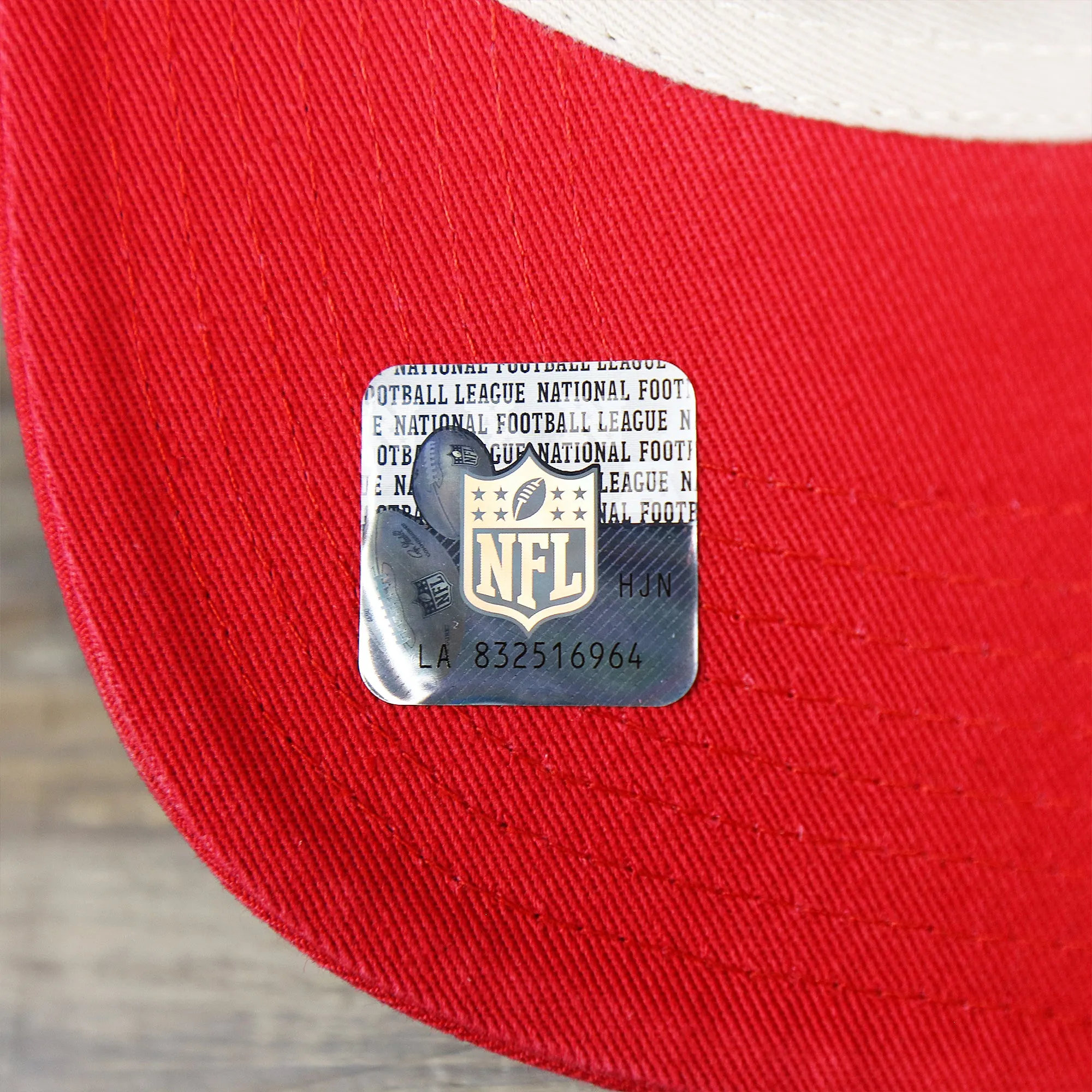 Throwback New York Giants Embroidered 1975 Giants Logo NFL Giants Side Patch Dad Hat | Bone Dad Hat