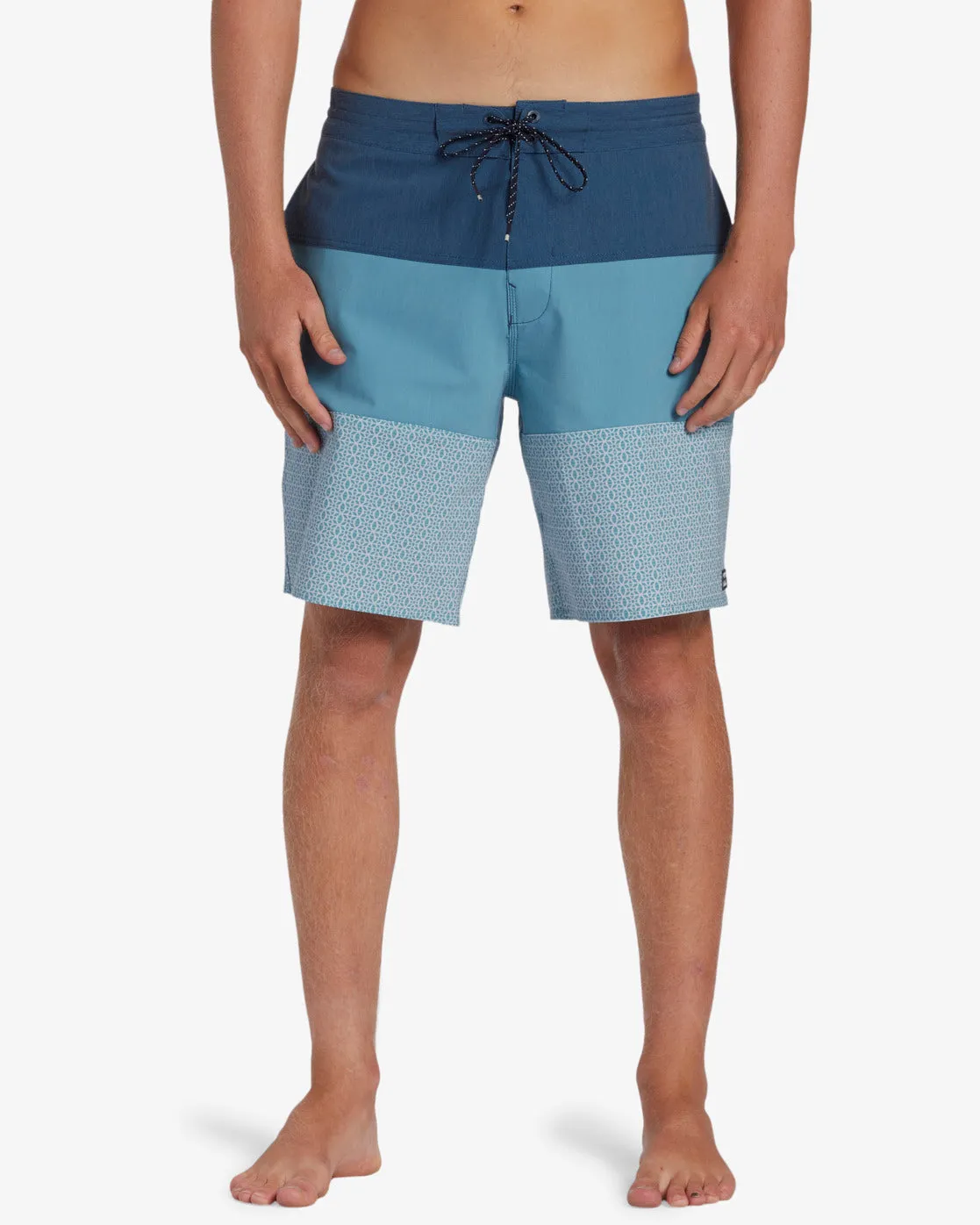 Tribong Lo Tide 19 Boardshorts - Blue Haze