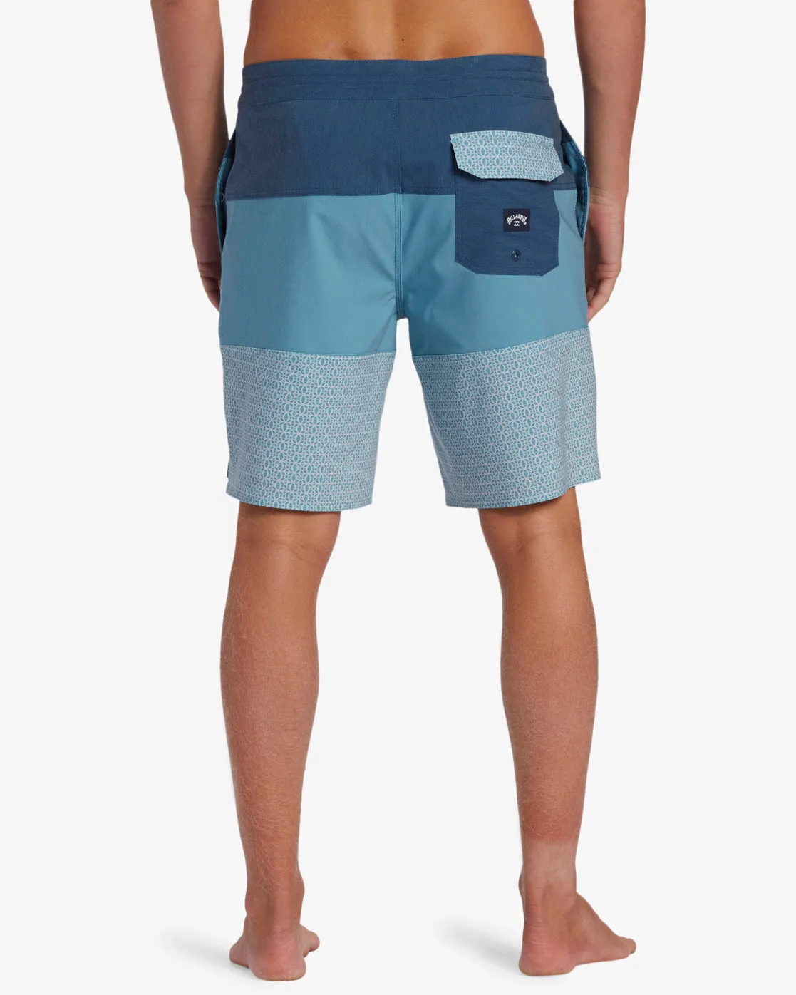 Tribong Lo Tide 19 Boardshorts - Blue Haze