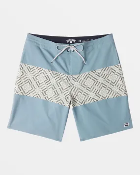 Tribong Lo Tide 19 Boardshorts - Blue Wash