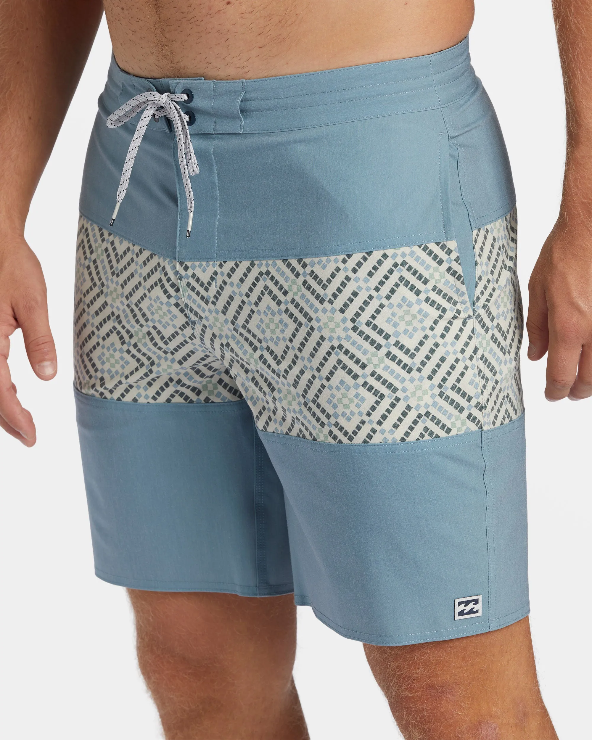 Tribong Lo Tide 19 Boardshorts - Blue Wash