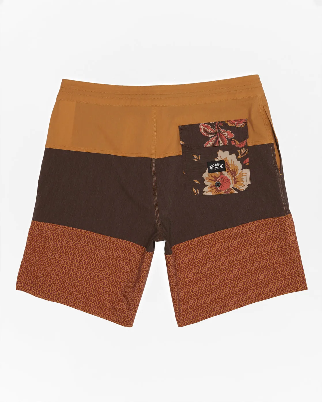 Tribong Lo Tide 19 Boardshorts - Rust