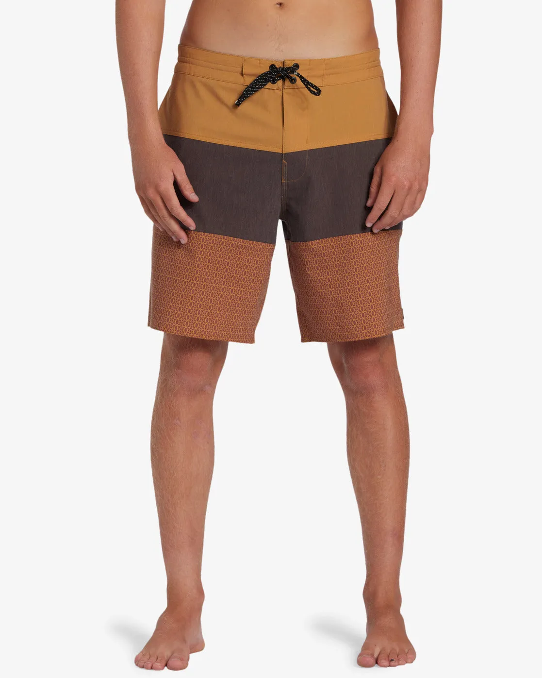 Tribong Lo Tide 19 Boardshorts - Rust