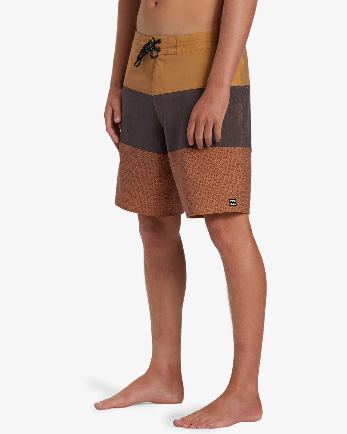 Tribong Lo Tide 19 Boardshorts - Rust