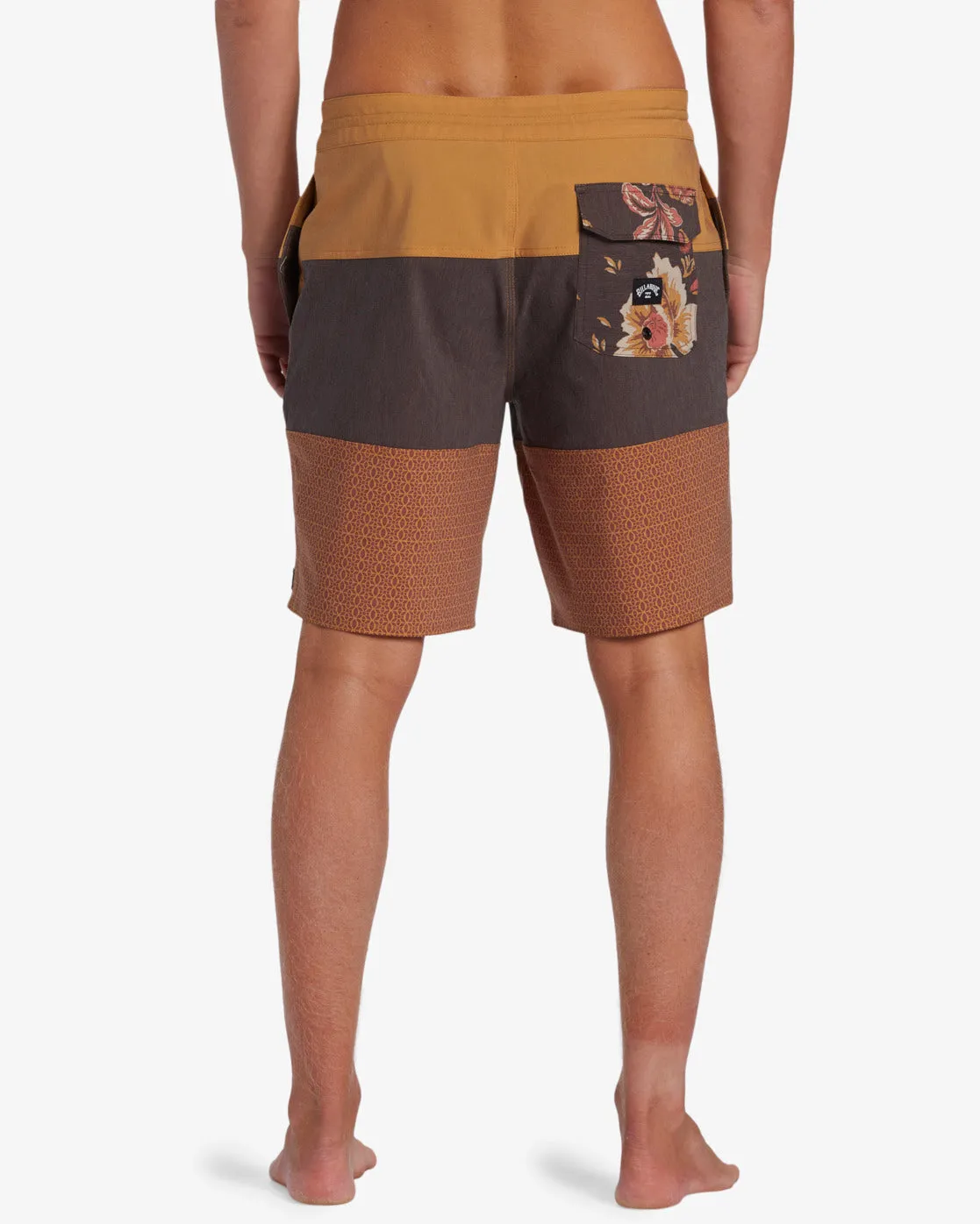 Tribong Lo Tide 19 Boardshorts - Rust