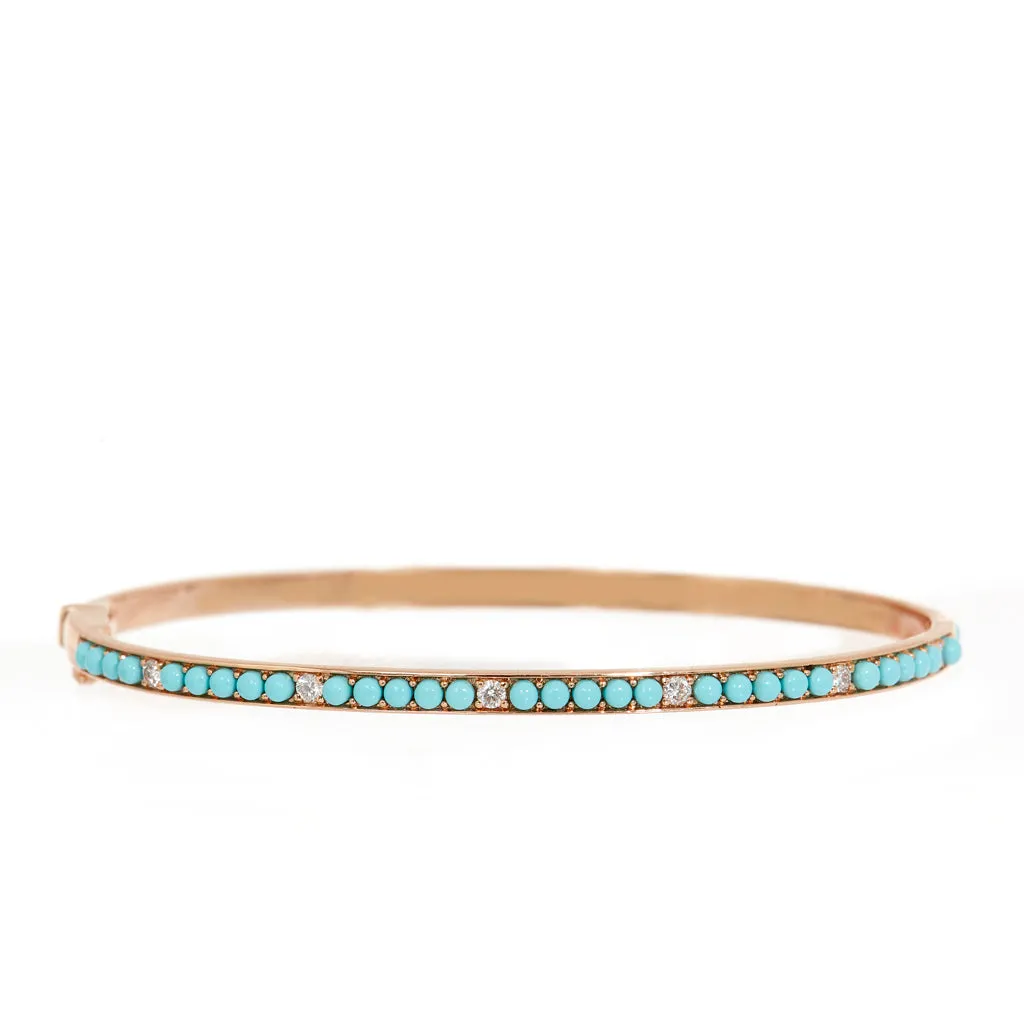 Turquoise Sparkle Bangle