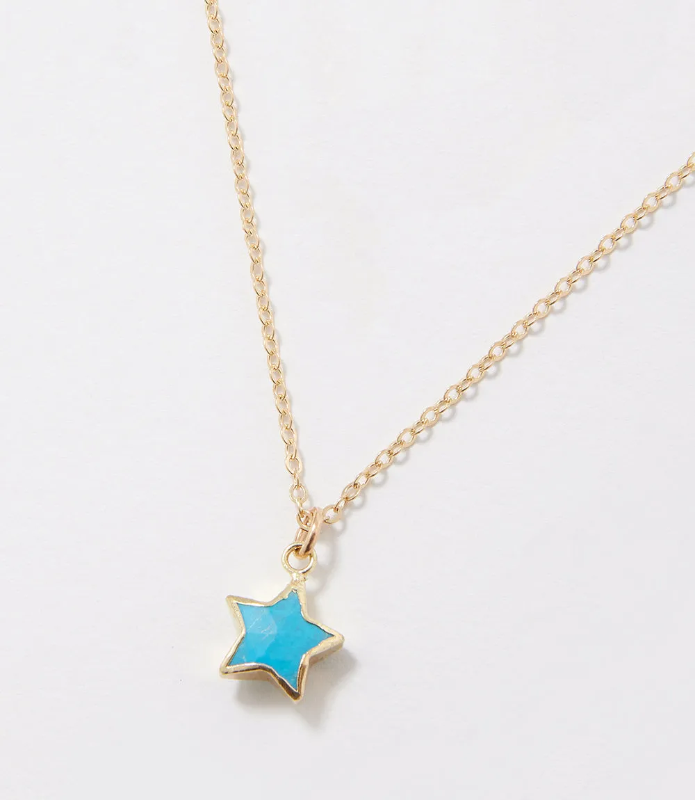 Turquoise Star Necklace