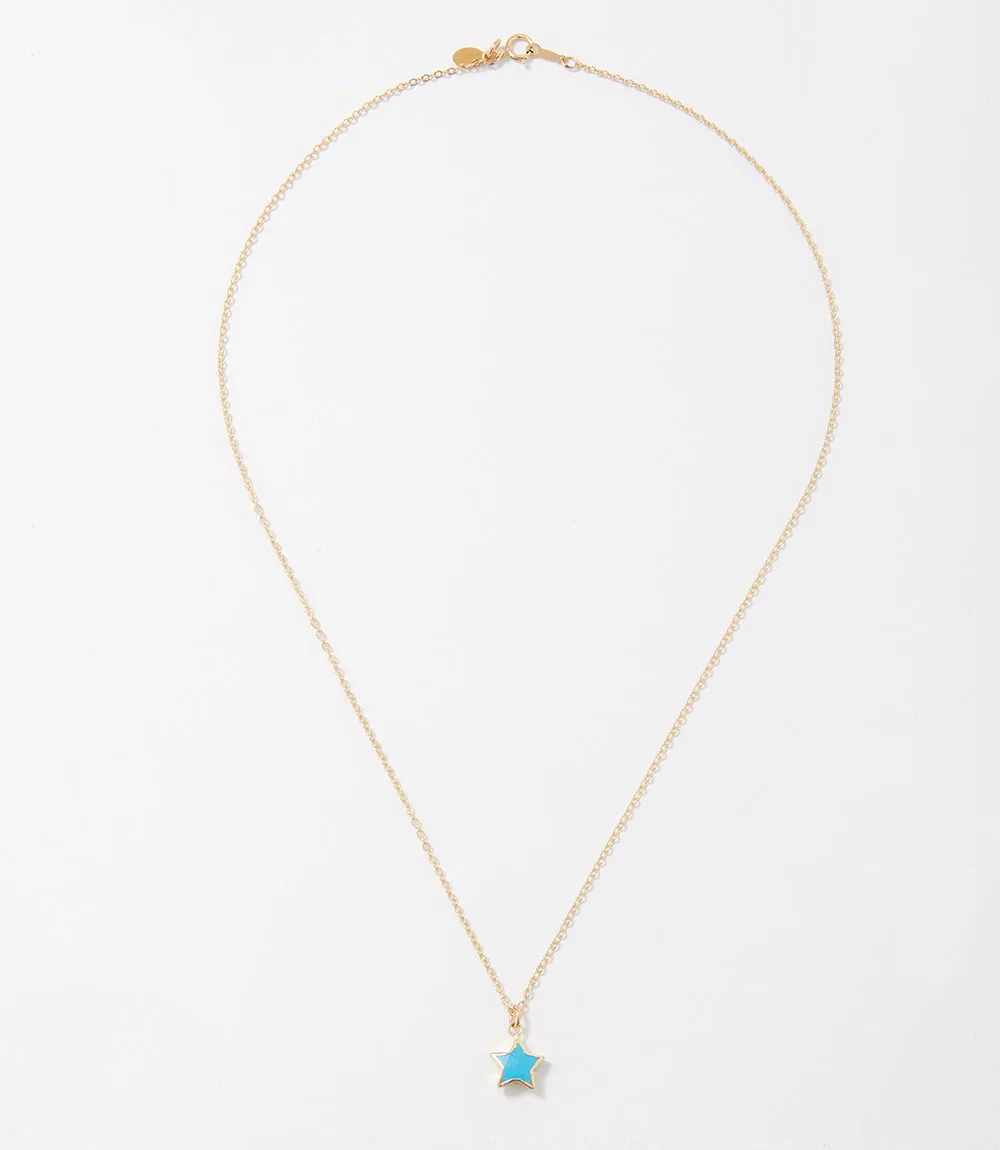 Turquoise Star Necklace