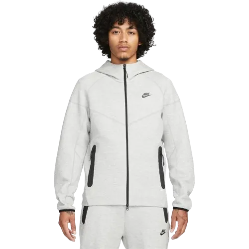 Tuta Nike Tech Fleece Grigia con zip