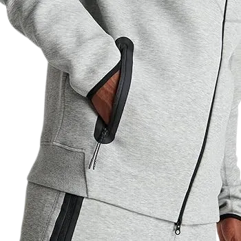 Tuta Nike Tech Fleece Grigia con zip