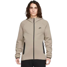 Tuta Nike Tech Fleece Marrone con zip