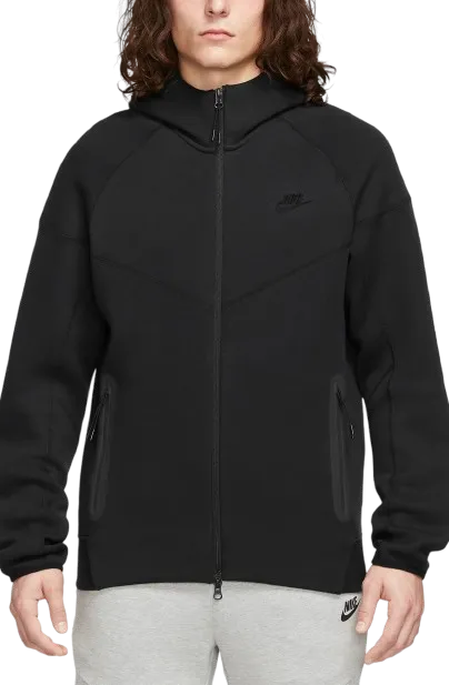 Tuta Nike Tech Fleece Nero con zip