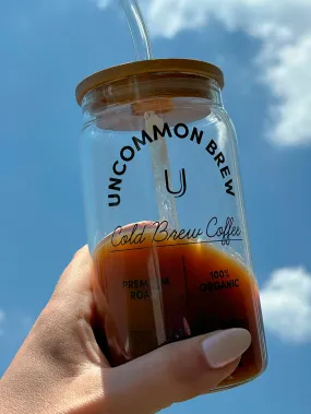 Uncommon Brew Glass Travel Cup