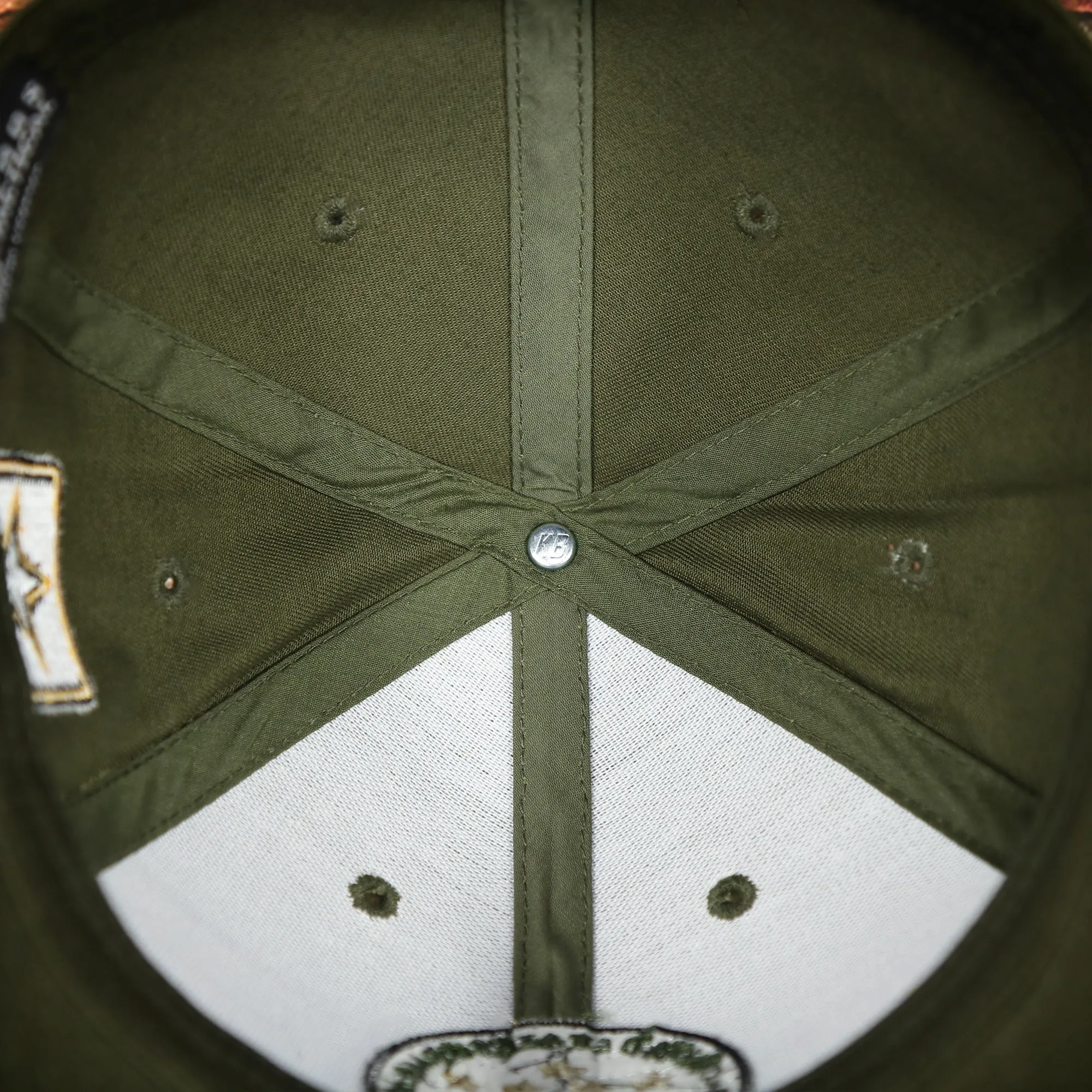 US Army EST 1775 Olive Snapback Hat | Olive OSFM