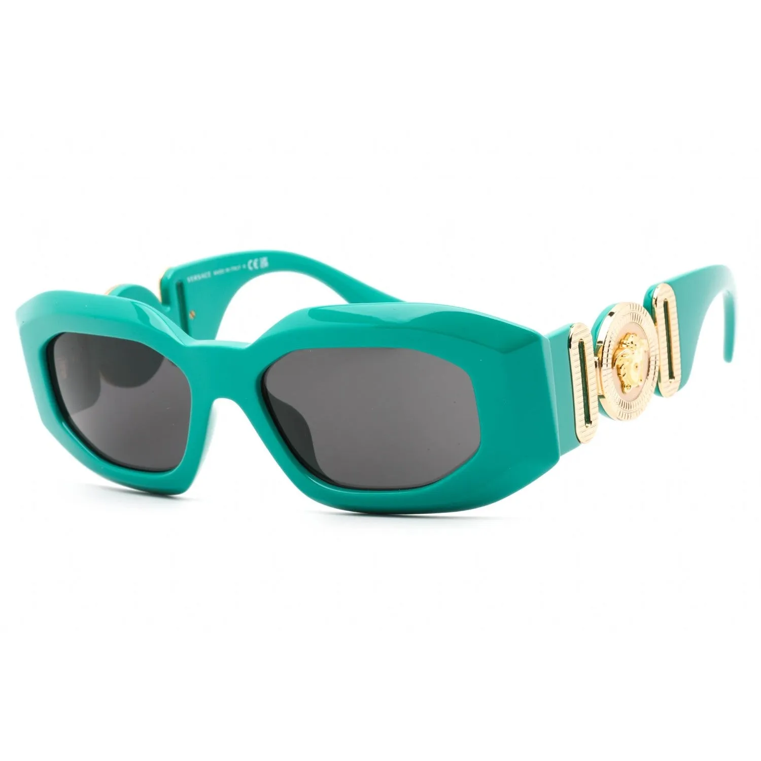 Versace VE4425U Sunglasses Green / Dark Gray Women's