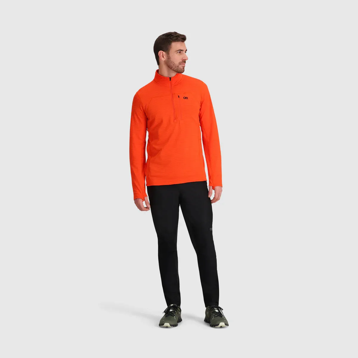 Vigor Grid Fleece Half Zip (Men's)