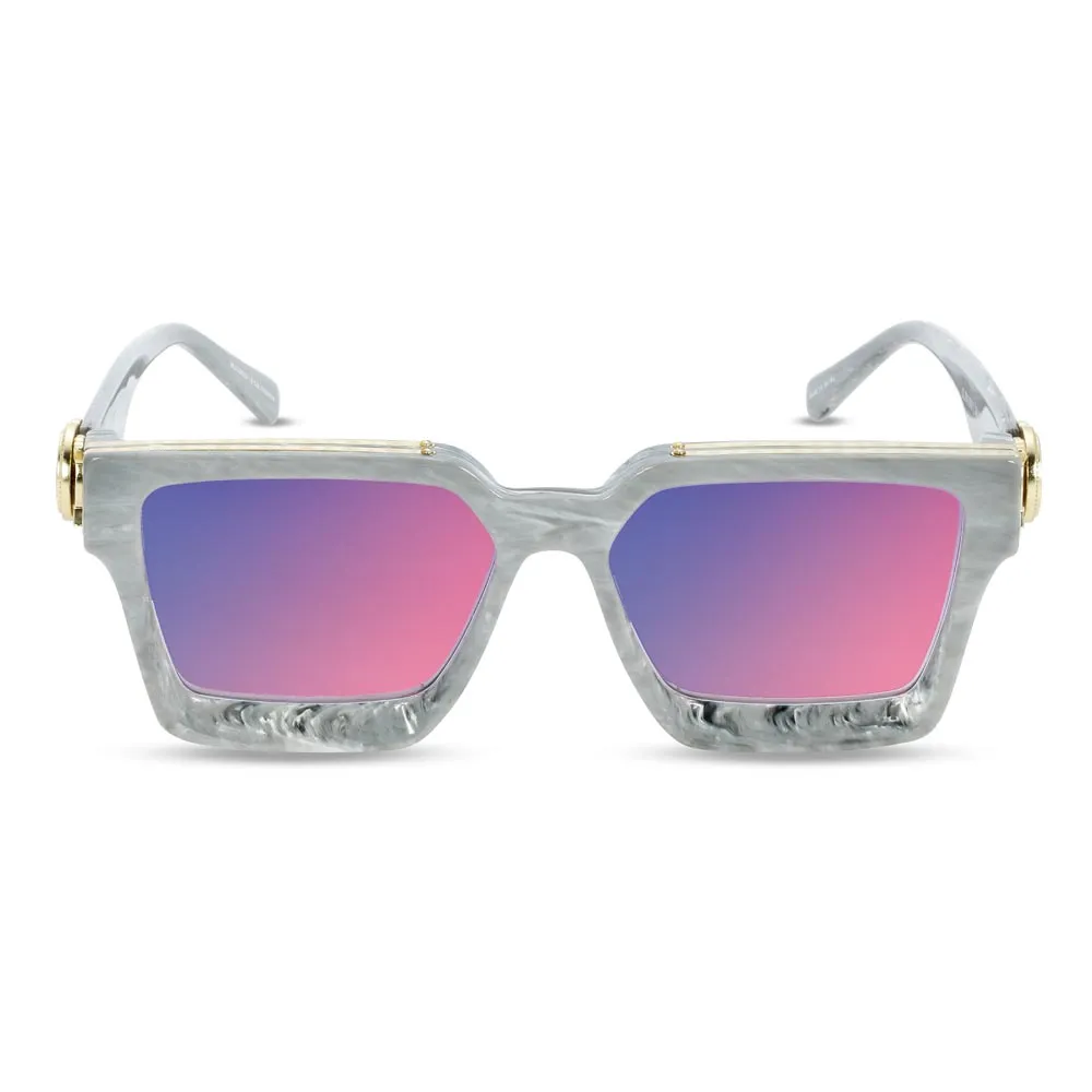 Women's Virgil Gray Marble Sunglasses