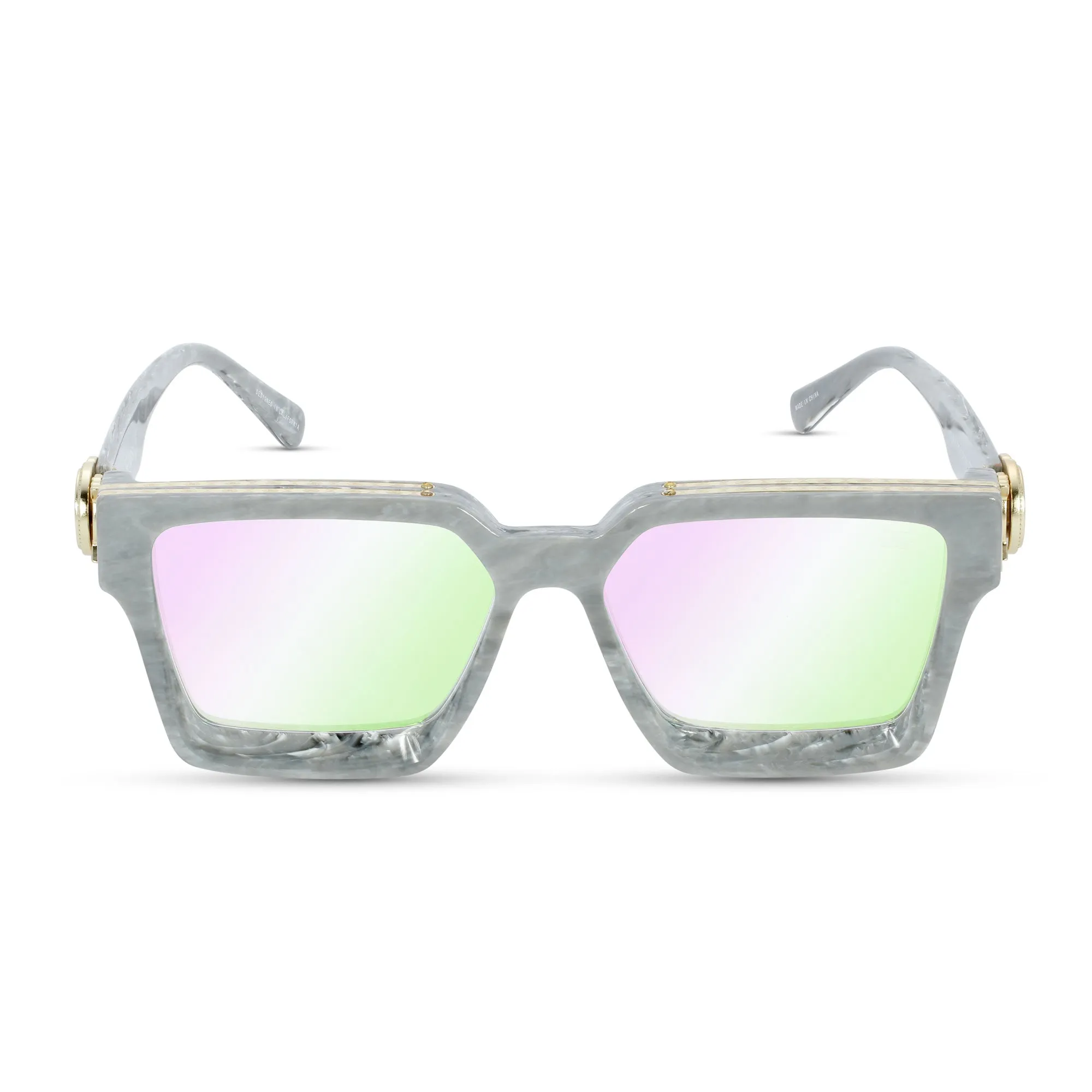 Women's Virgil Gray Marble Sunglasses