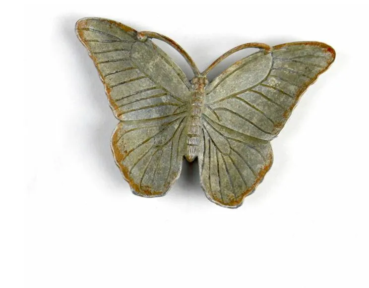 Zinc Butterfly Jewelry Dish