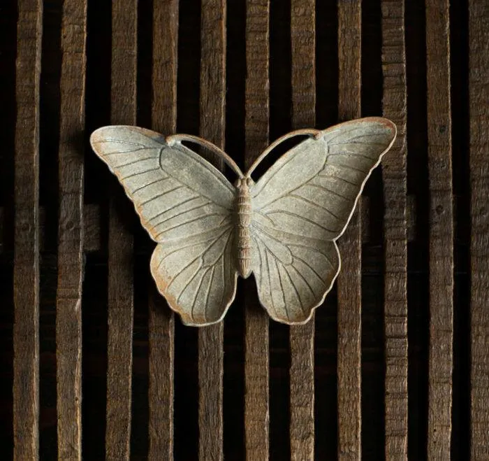 Zinc Butterfly Jewelry Dish